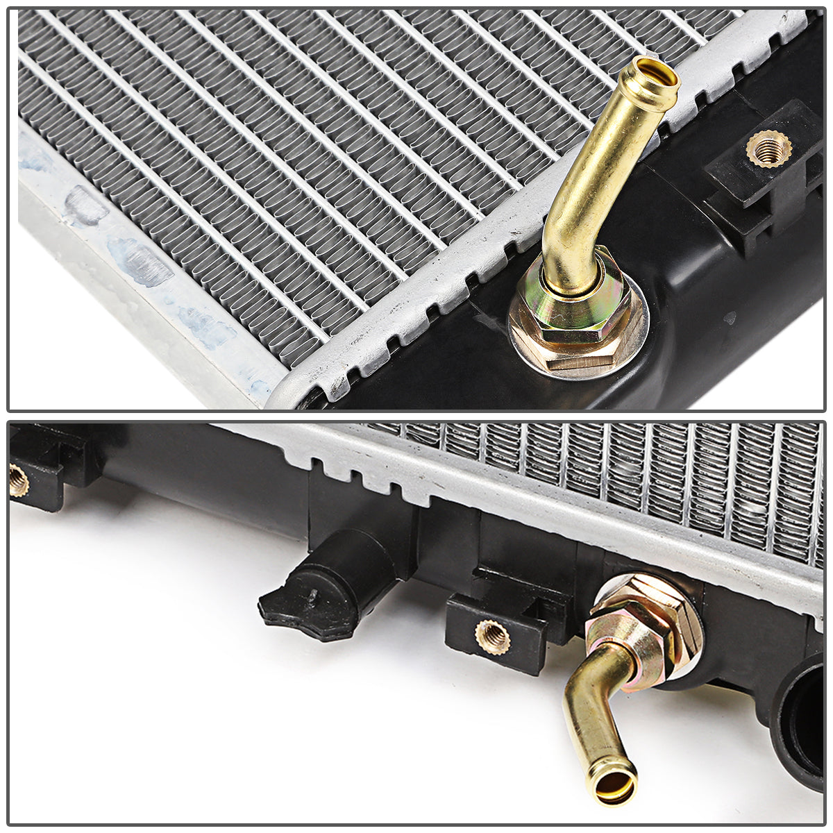 92-00 Honda Civic 93-97 Del Sol SOHC AT Aluminum Radiator - 1290