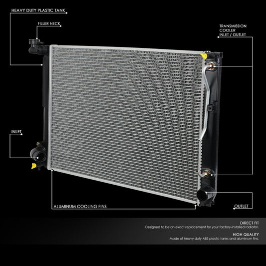 07-09 Lexus RX350 AT Aluminum Radiator - 13019
