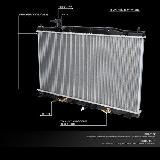 07-09 Honda CR-V AT Aluminum Radiator - 13031