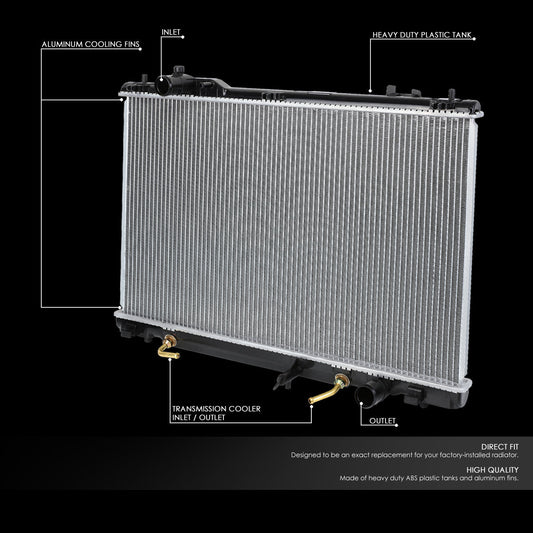 07-17 Lexus LS460 AT Aluminum Radiator - 13037