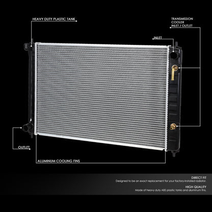 09-14 Nissan Murano 11-16 Quest Aluminum Radiator - 13039