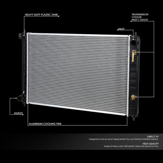 09-14 Nissan Murano 11-16 Quest Aluminum Radiator - 13039