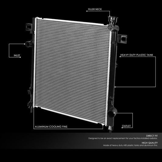 08-13 Jeep Liberty AT MT Aluminum Radiator - 13071