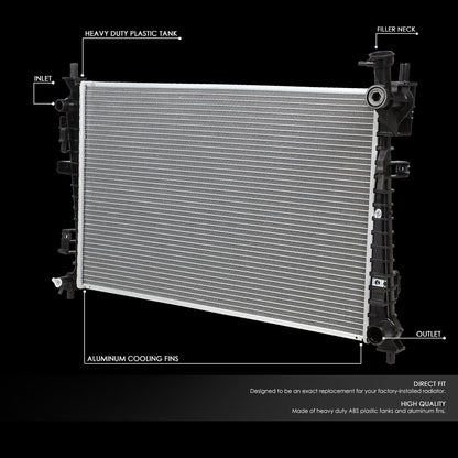 08-11 Ford Focus 2.0L Aluminum Radiator - 13087