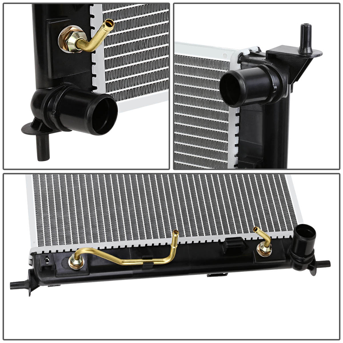 10-11 Kia Soul 2.0L Aluminum Radiator - 13134