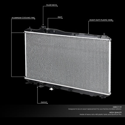 12-15 Honda Civic Acura ILX 1.8L 2.0L 2.4L AT MT Aluminum Radiator - 13221