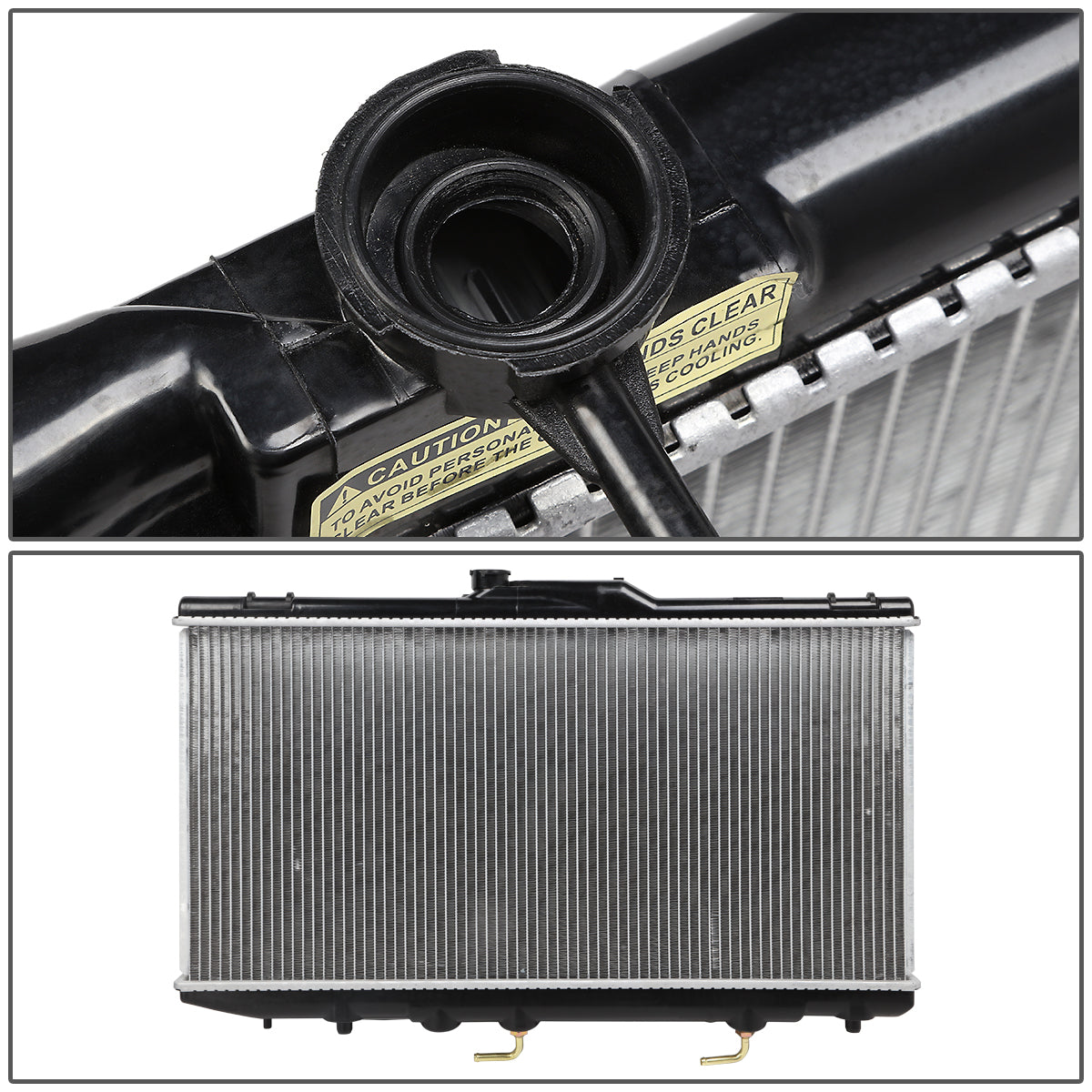 93-97 Geo Prizm Toyota Corolla AT Aluminum Radiator - 1409