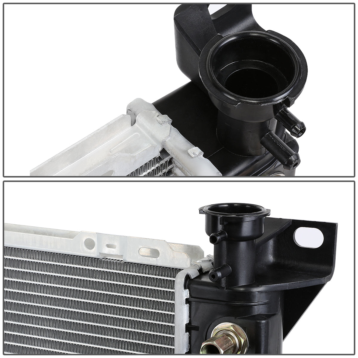 85-96 Ford F150 F250 F350 Bronco 4.9L MT AT Aluminum Radiator - 1452
