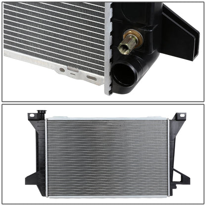 85-96 Ford F150 F250 F350 Bronco 4.9L MT AT Aluminum Radiator - 1452