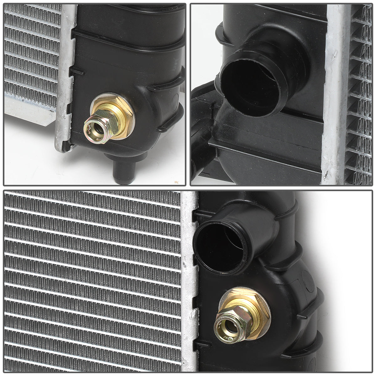 94-03 Chevy S10 GMC Sonoma 96-00 Isuzu Hombre 2.2L Aluminum Radiator - 1531