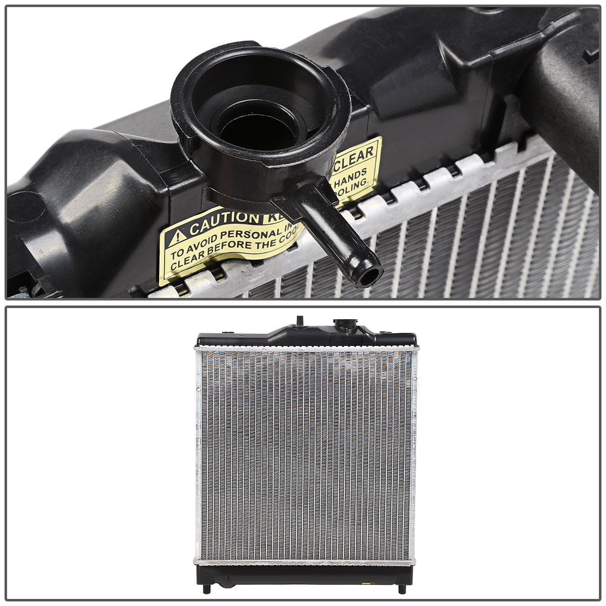 92-00 Honda Civic 93-97 Del Sol MT B16 DOHC Aluminum Radiator - 1570
