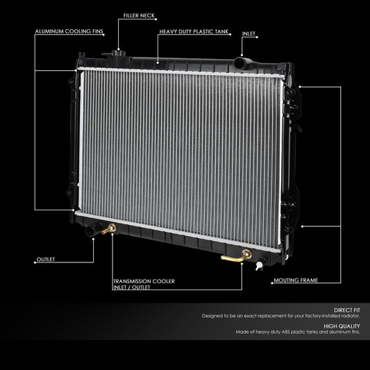 95-04 Toyota Tacoma AT Aluminum Radiator - 1778