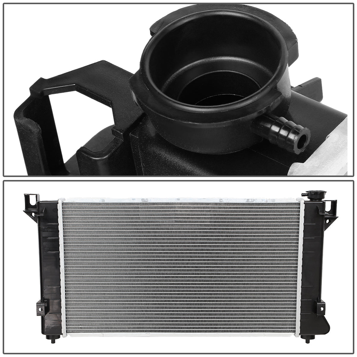 95-02 Chrysler Plymouth Grand Voyager Dodge Caravan AT Aluminum Radiator - 1862
