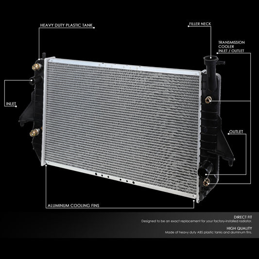 96-05 Chevy Astro GMC Safari AT w/EOC Aluminum Radiator - 2003