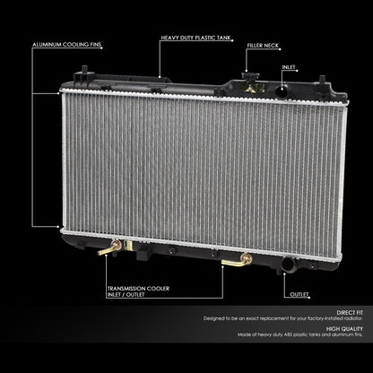 97-01 Honda CR-V Aluminum Radiator - 2051