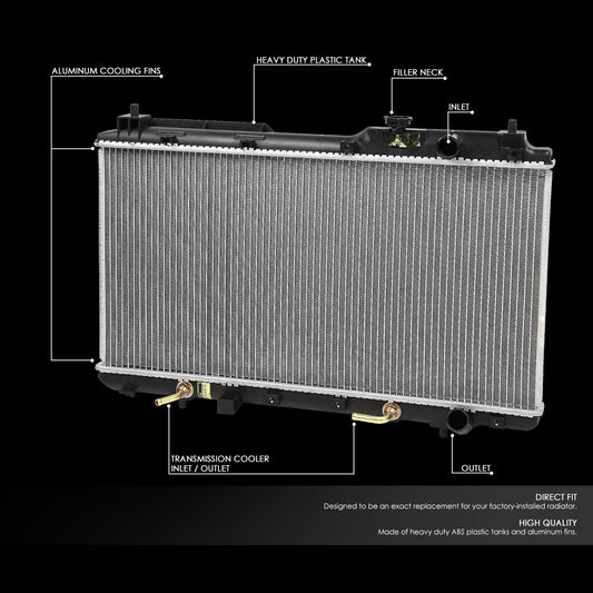97-01 Honda CR-V Aluminum Radiator - 2051