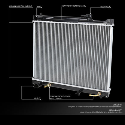 96-04 Suzuki Sidekick Grand Vitara Chevy Tracker AT Aluminum Radiator - 2087