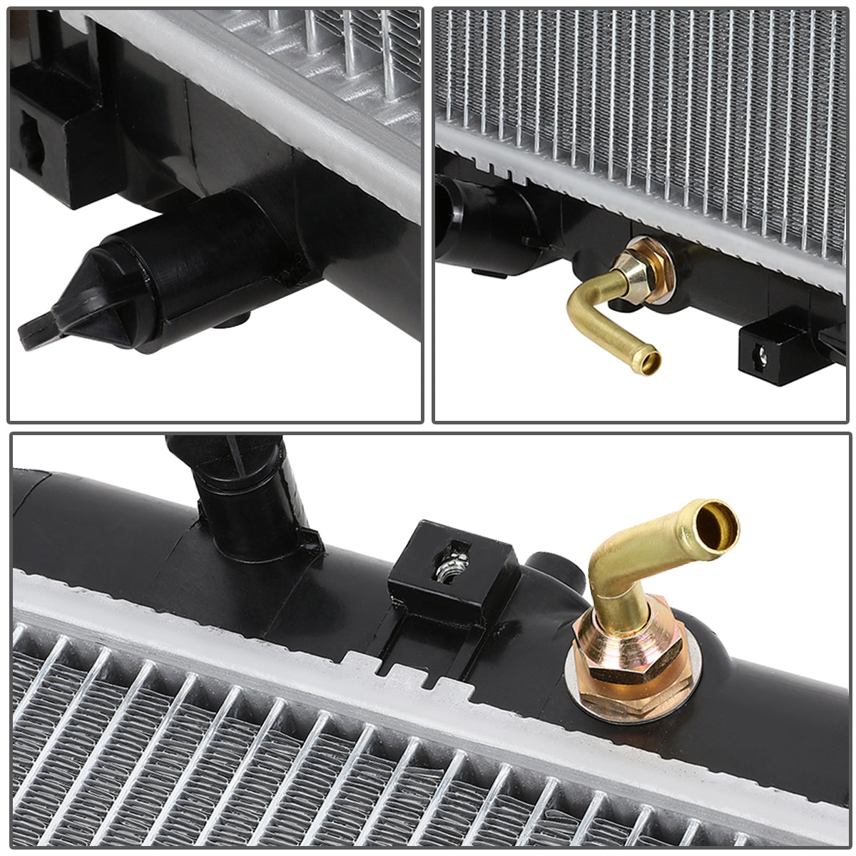 OE Replacement Radiator DPI 2147 <BR>98-02 Honda Accord V6, Acura TL AT
