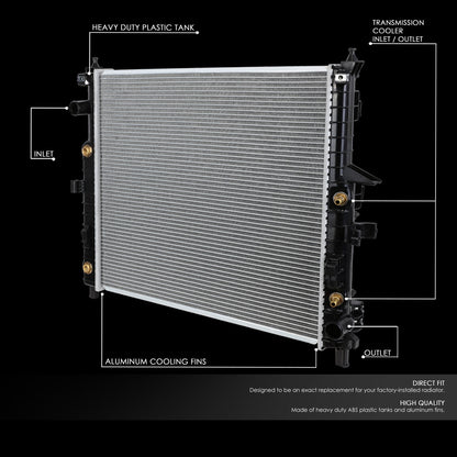 98-05 Mercedes-Benz ML320 ML430 ML500 AT w/EOC Aluminum Radiator - 2190