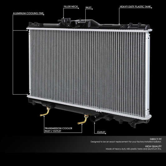 98-02 Toyota Corolla Chevy Prizm AT Aluminum Radiator - 2198