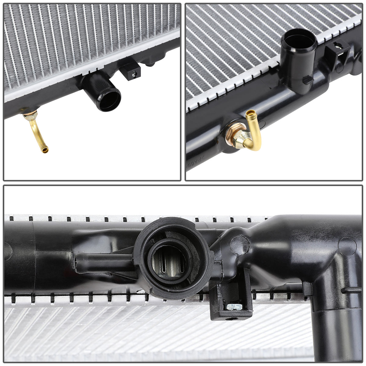 98-02 Toyota Corolla Chevy Prizm AT Aluminum Radiator - 2198