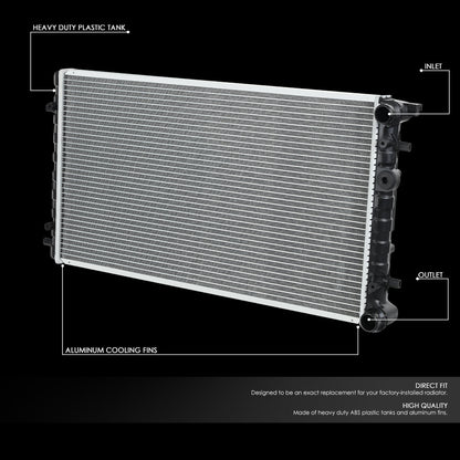98-11 Volkswagen Beetle Cabrio AT Aluminum Radiator - 2241