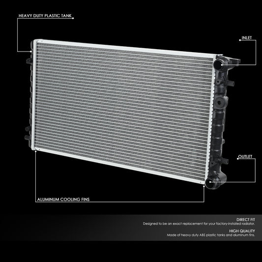 98-11 Volkswagen Beetle Cabrio AT Aluminum Radiator - 2241