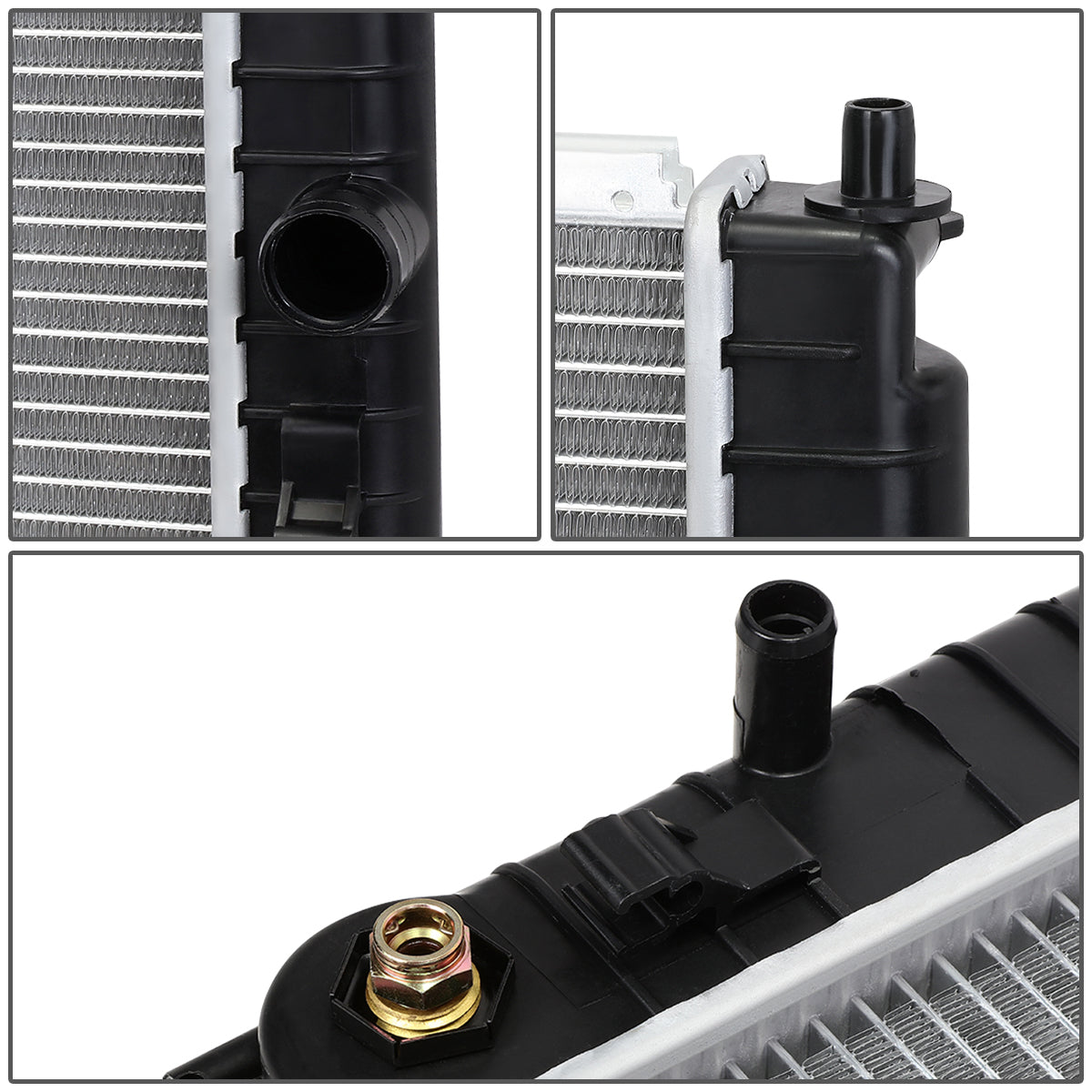 97-03 Chevy Malibu 99-05 Pontiac Grand AM Oldsmobile Alero AT Aluminum Radiator - 2264