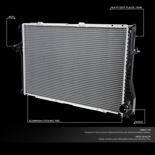99-06 BMW 525i 528i 530i 545i Aluminum Radiator - 2284