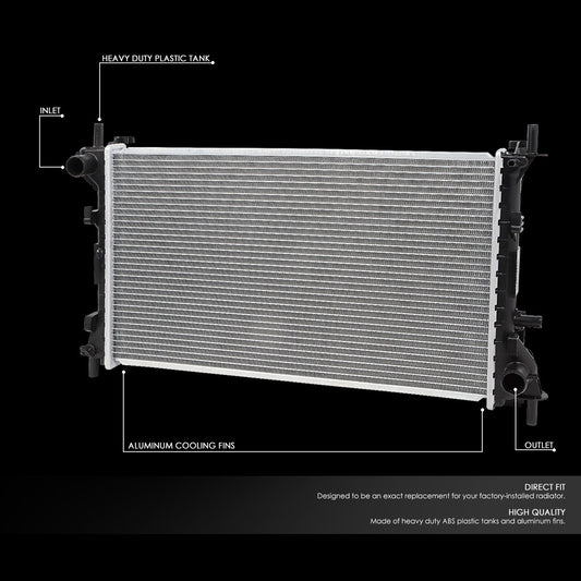 00-07 Ford Focus AT MT Aluminum Radiator - 2296