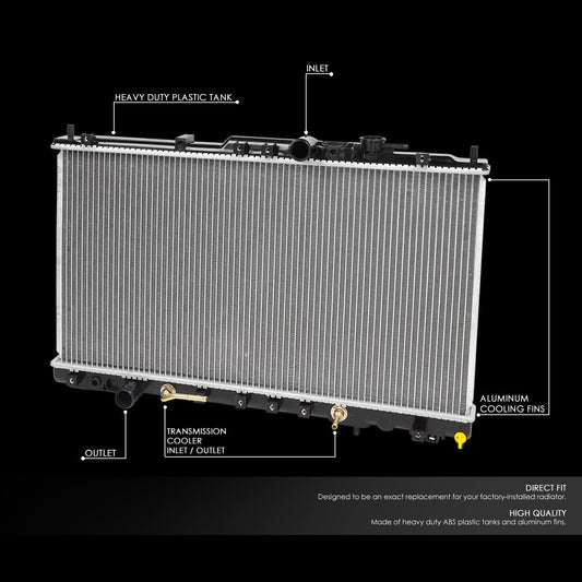 99-02 Mitsubishi Galant 2.4L AT Aluminum Radiator - 2300