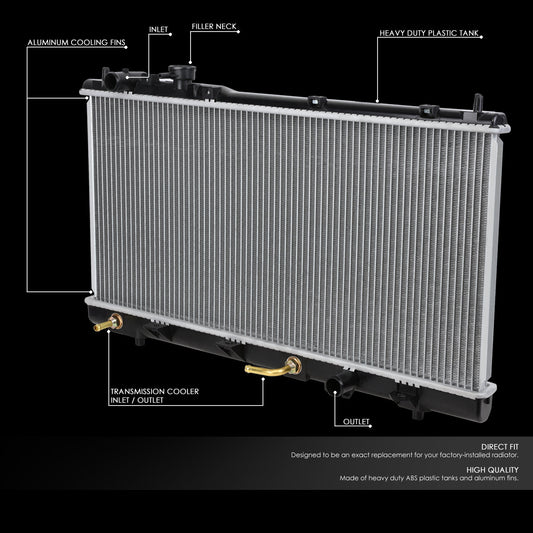 99-03 Mazda Protege Non-Turbo 02-03 Protege5 AT Aluminum Radiator - 2303