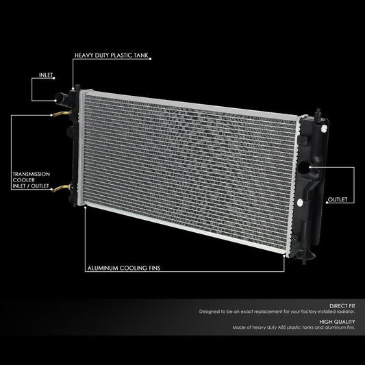 00-05 Toyota Celica GT GTS AT Aluminum Radiator - 2335