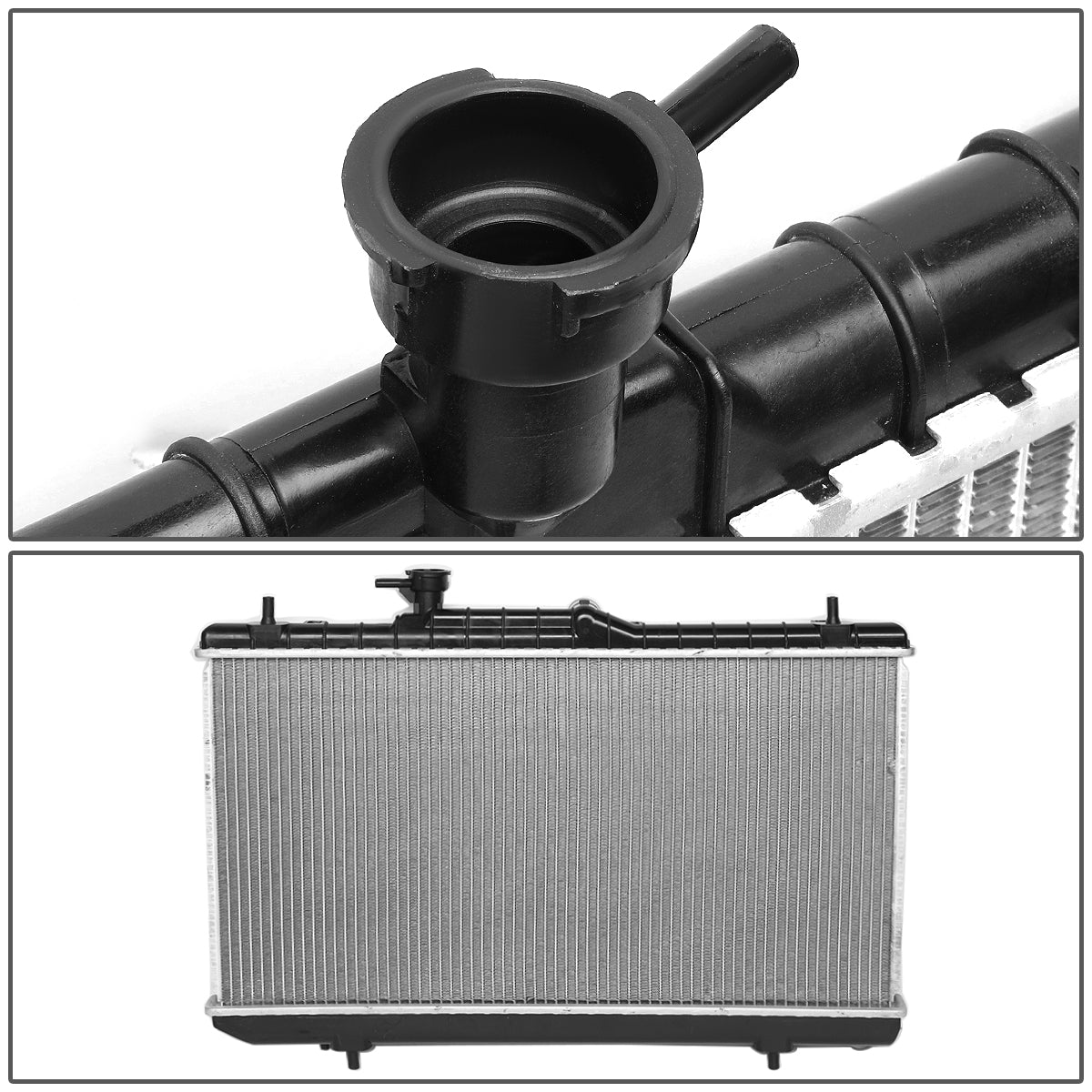 01-05 Hyundai Accent 1.6L AT Aluminum Radiator - 2338
