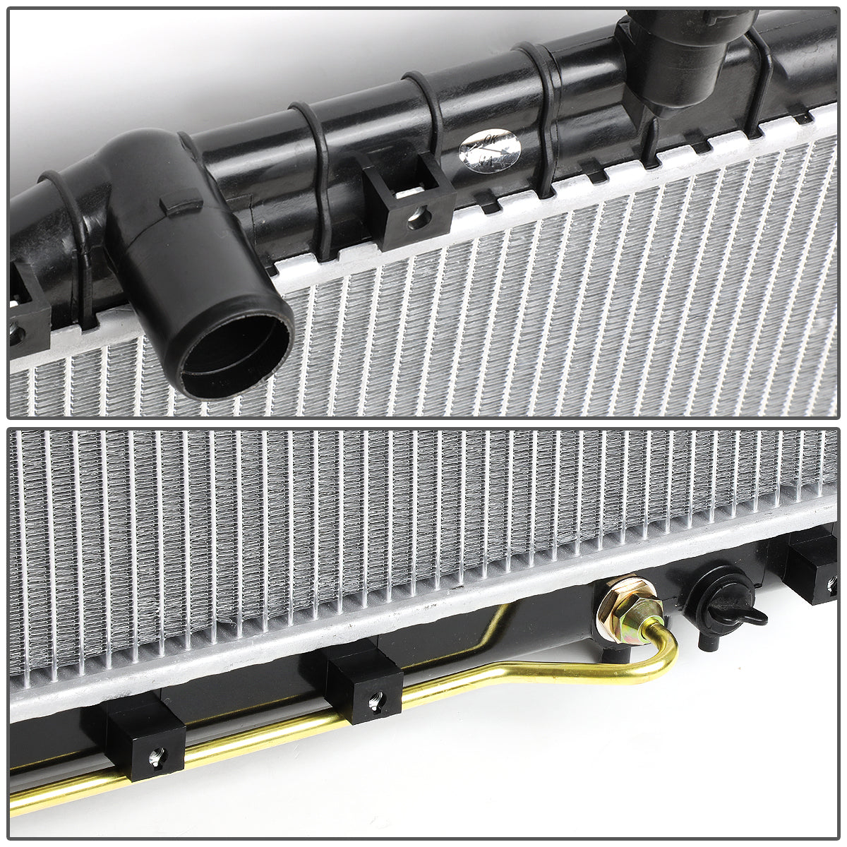 01-05 Hyundai Accent 1.6L AT Aluminum Radiator - 2338