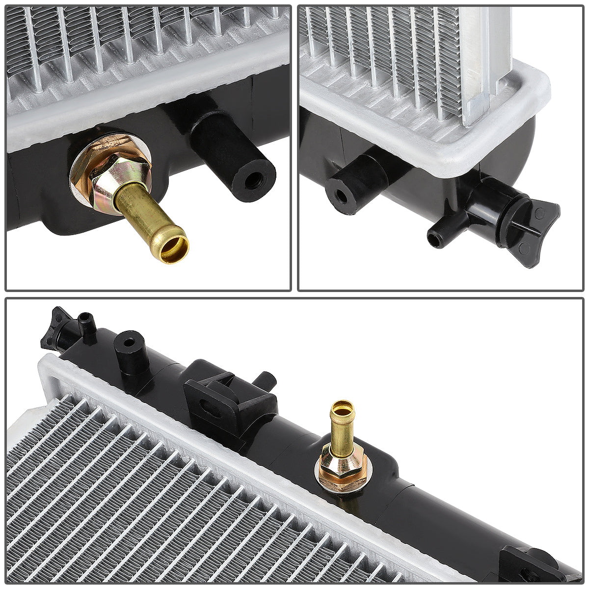 99-02 Subaru Forester 98-01 Impreza 2.2L 2.5L AT Aluminum Radiator - 2402
