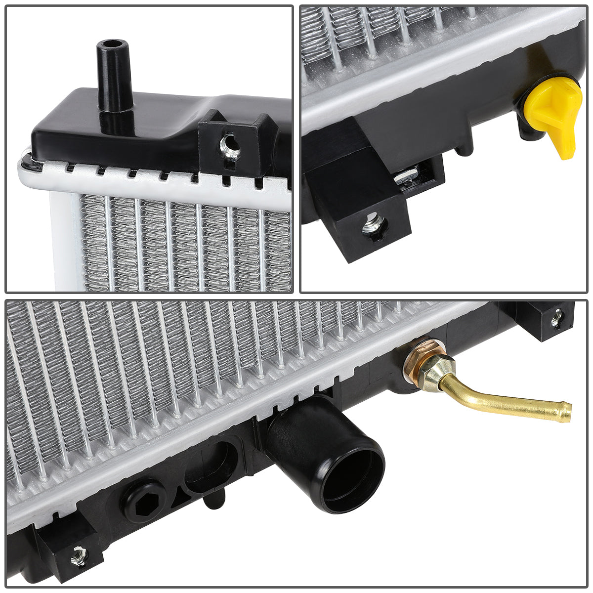 00-05 Mitsubishi Eclipse Dodge Stratus Chrysler Sebring L4 AT Aluminum Radiator - 2405