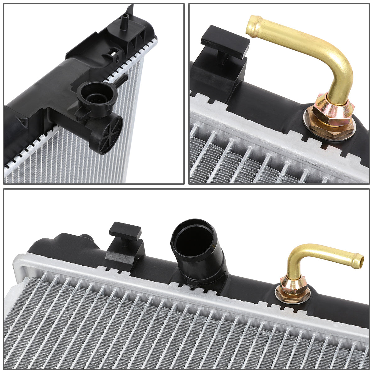 02-06 Toyota Camry 04-08 Solara L4 AT Aluminum Radiator - 2436