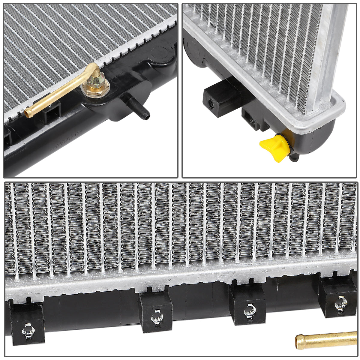01-05 Sebring Stratus Eclipse 2.4L 2.7L AT Aluminum Radiator - 2438
