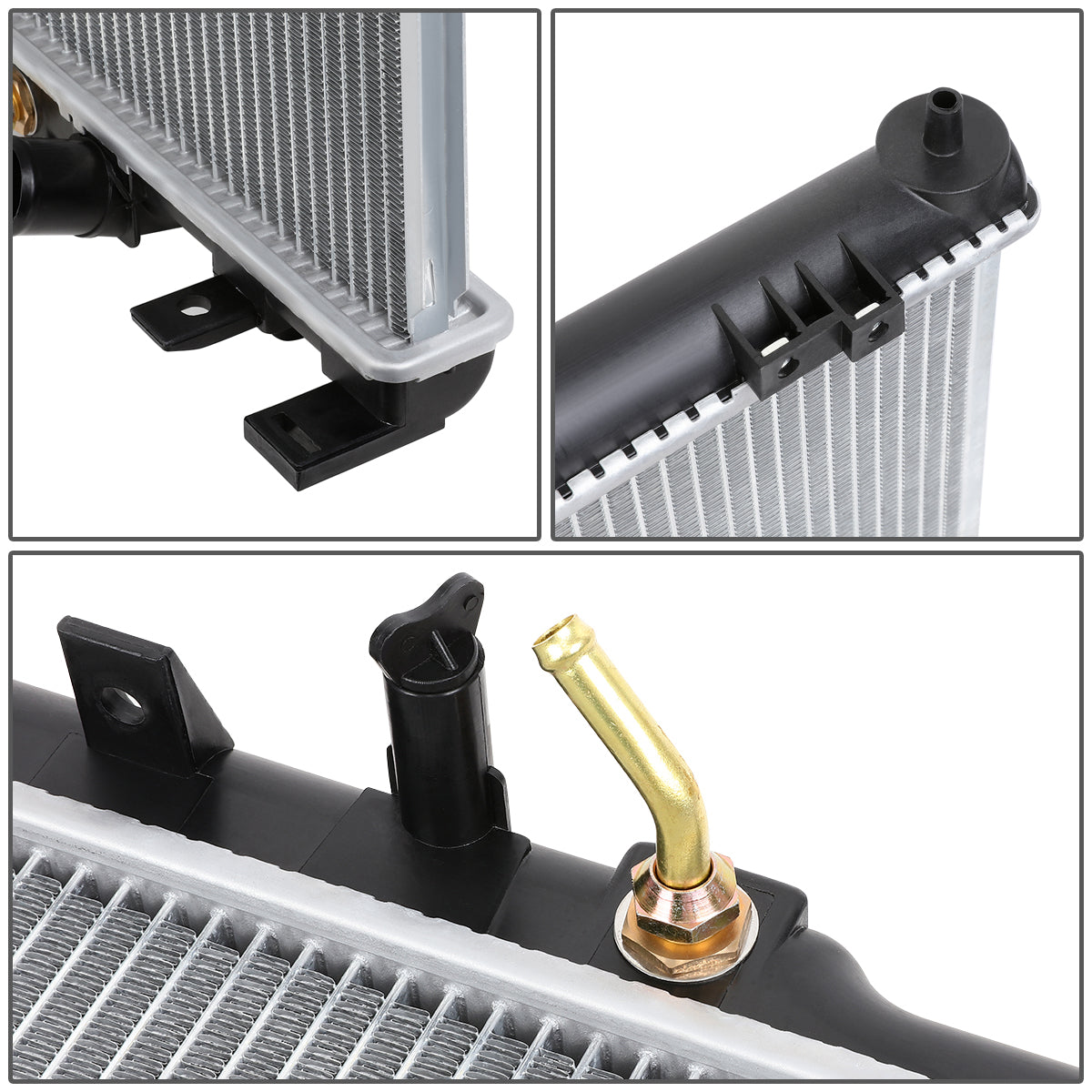 02-06 Toyota CR-V Element AT Aluminum Radiator - 2443