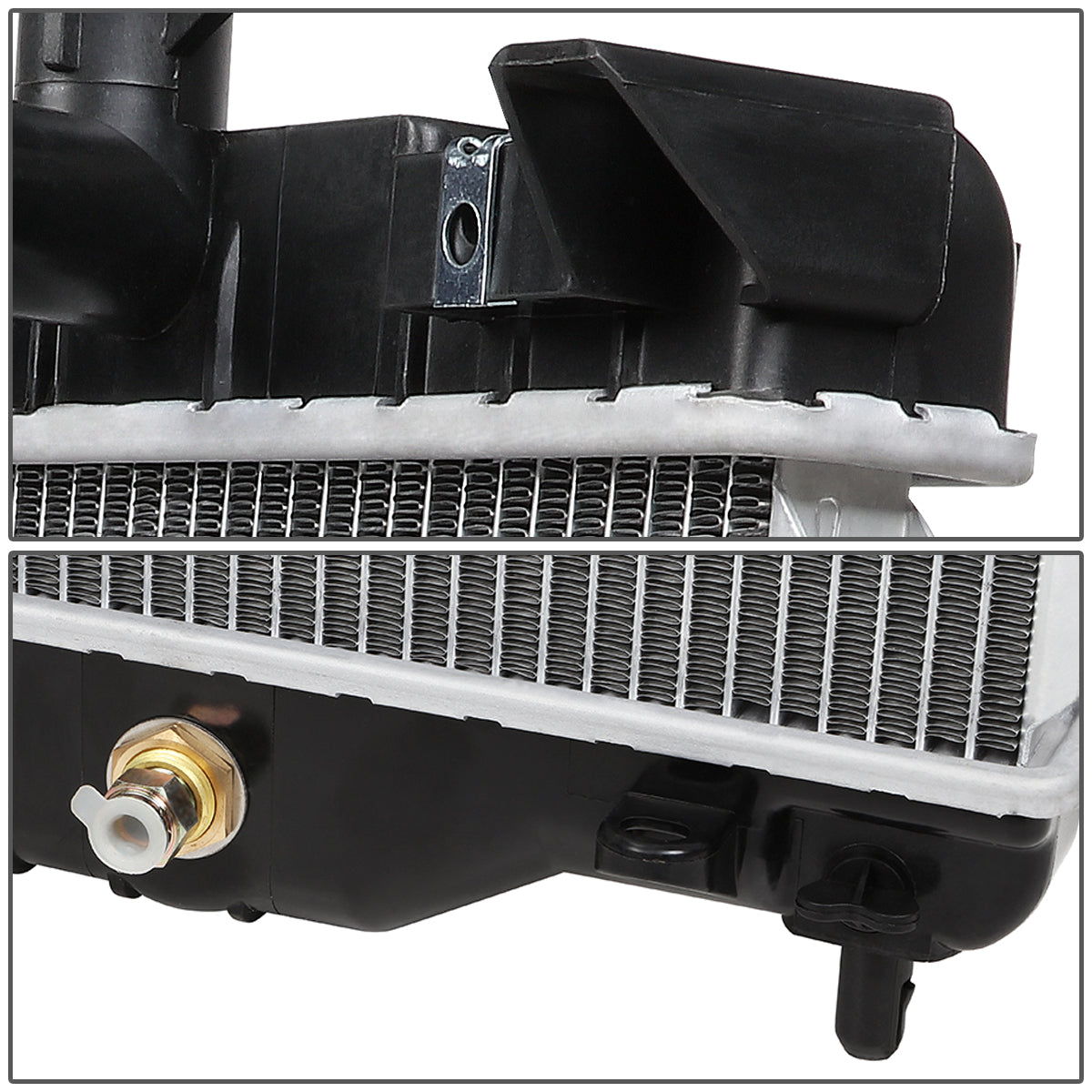 02-09 Chevy Trailblazer GMC Envoy 04-07 Buick Rainier 4.2L Aluminum Radiator - 2458