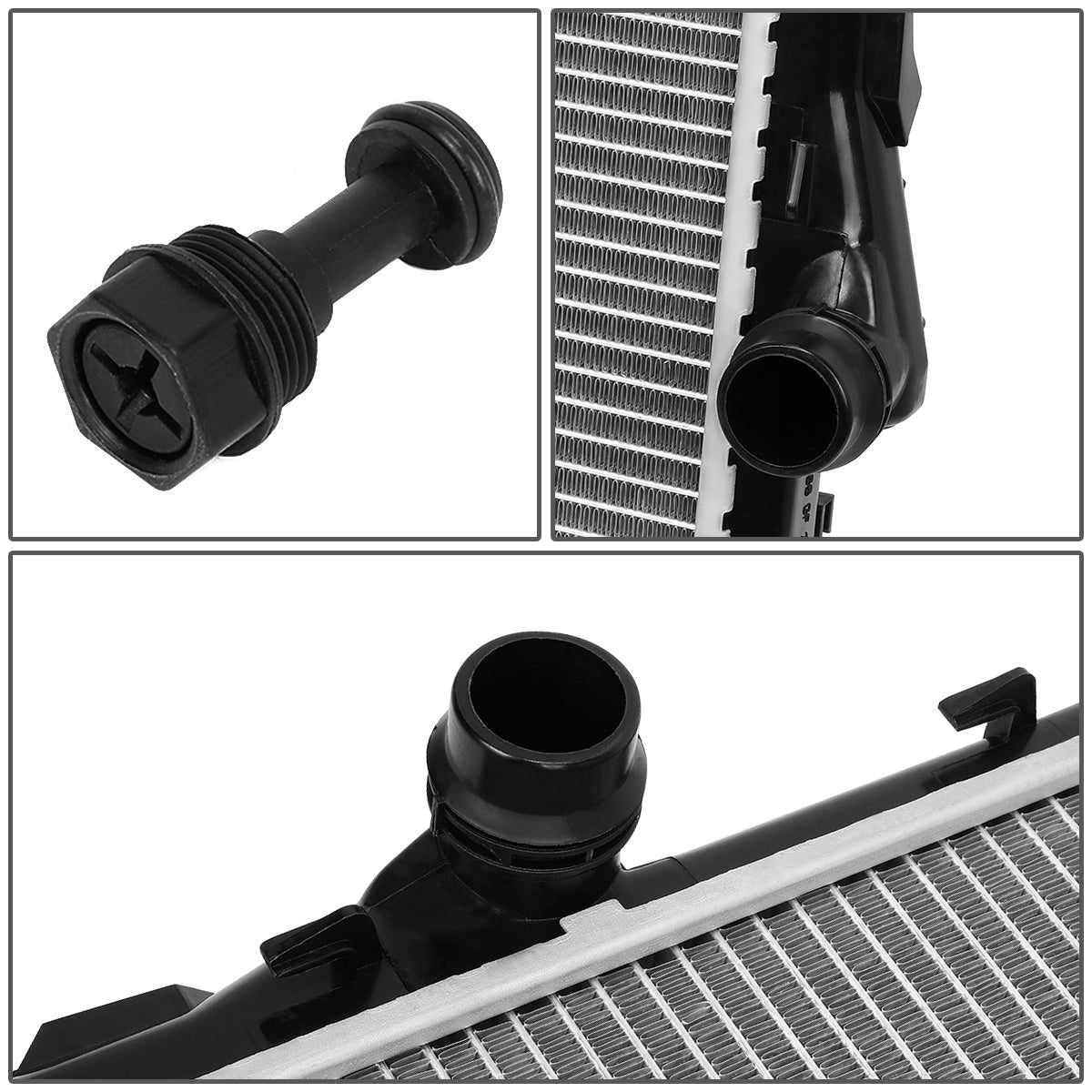 99-09 BMW 320i 323i 325i 328i 328is 330i 330xi Z4 AT MT Aluminum Radiator - 2636
