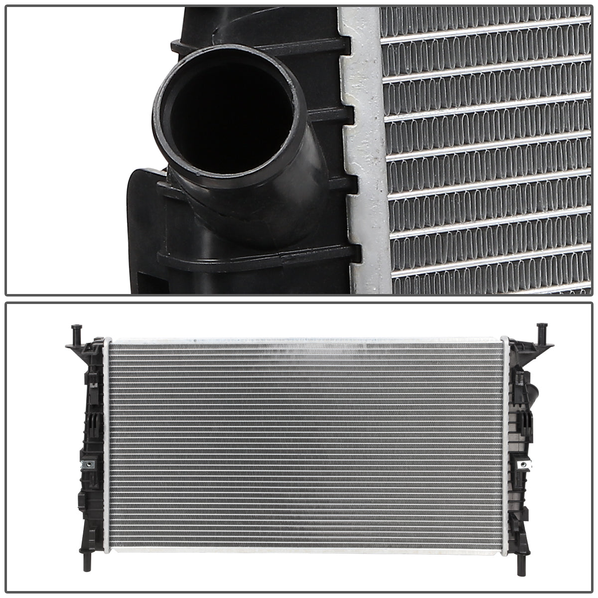 04-09 Mazda 3 2.0L 2.3L Turbo AT Aluminum Radiator - 2696