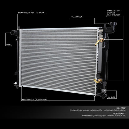 05-10 Scion tC AT Aluminum Radiator - 2776