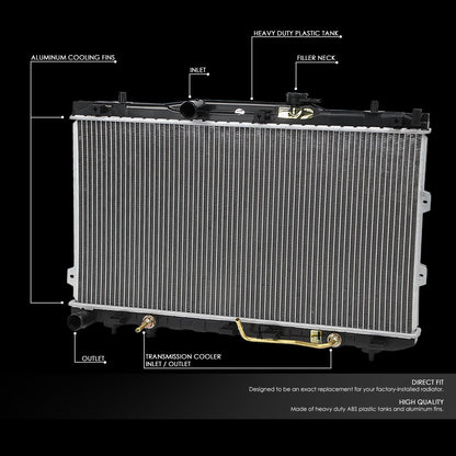 04-09 Kia Spectra Spectra5 2.0L Aluminum Radiator - 2784