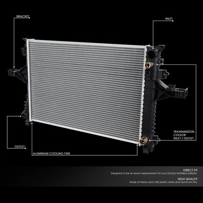 01-09 Volvo S60 99-06 S80 01-07 V70 03-07 XC70 AT Aluminum Radiator - 2805