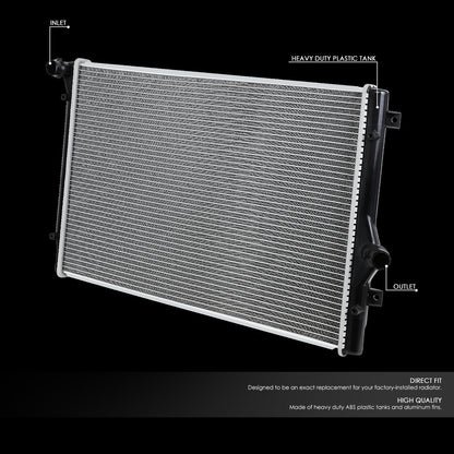 04-13 Audi A3 TT 10-14 Volkswagen Golf 06-14 Jetta Aluminum Radiator - 2822