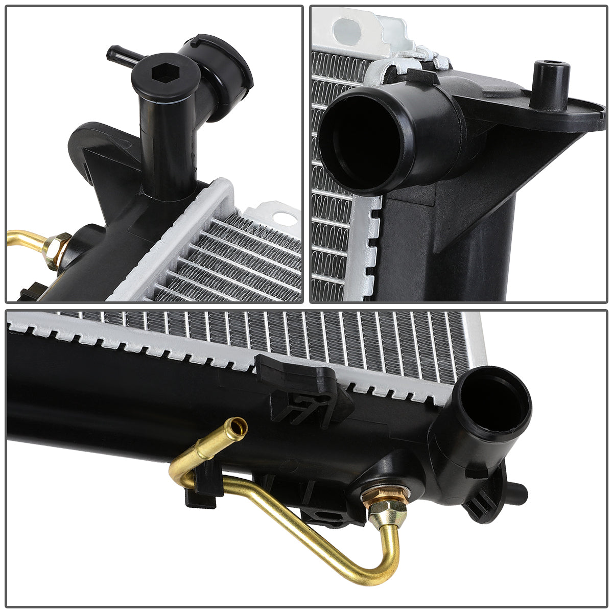 06-10 Hyundai Sonata 07-10 Kia Optima Magentis AT Aluminum Radiator - 2831