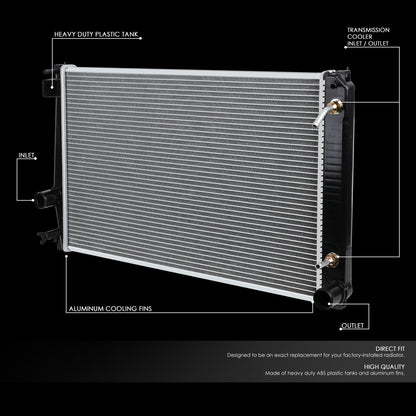 06-18 Toyota RAV4 2.4L 2.5L 3.5L AT Aluminum Radiator - 2891