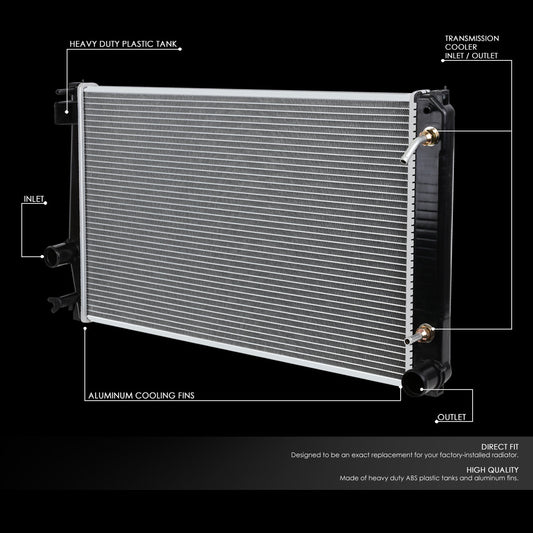 06-18 Toyota RAV4 2.4L 2.5L 3.5L AT Aluminum Radiator - 2891